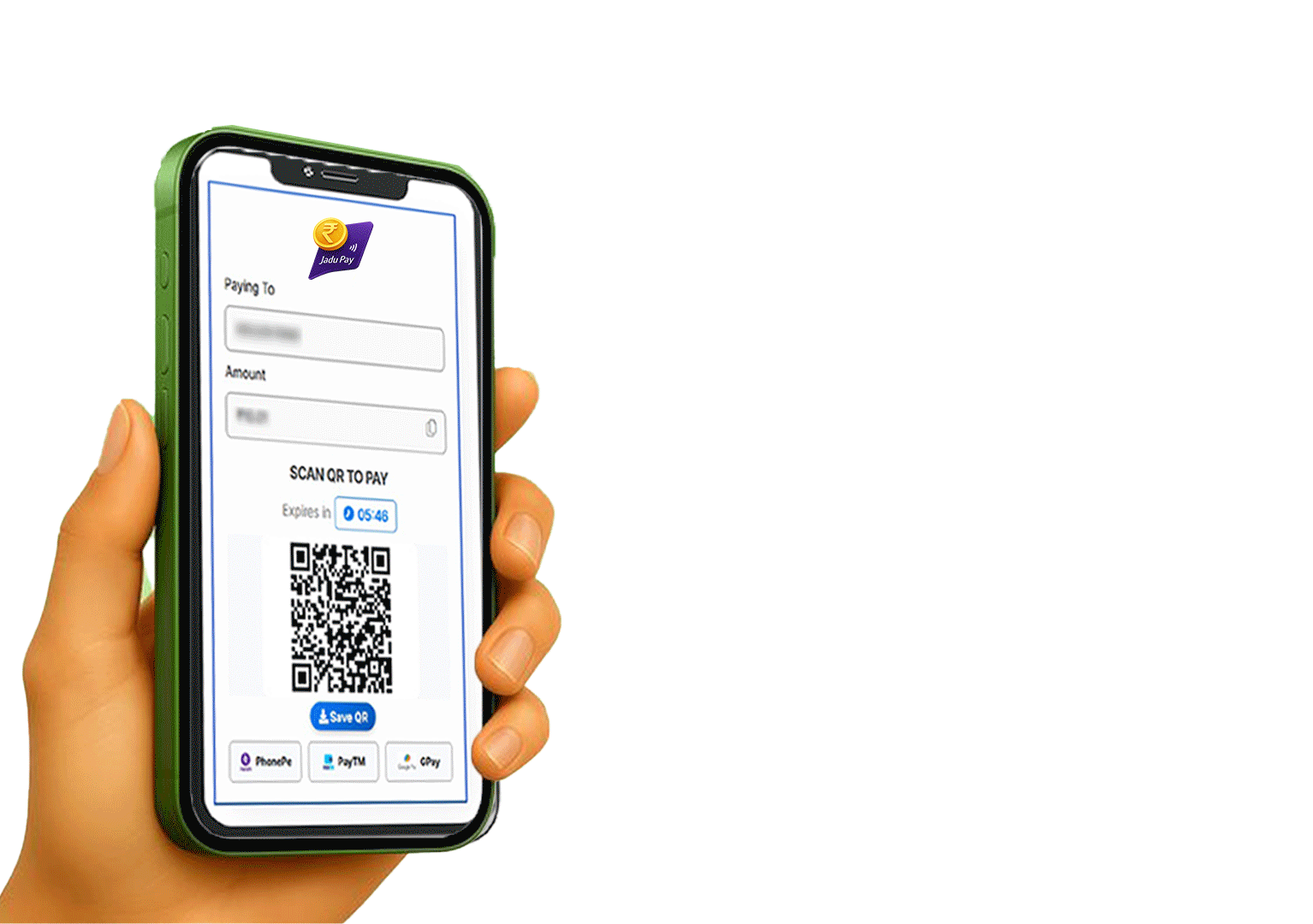 Payment Phone Mockup